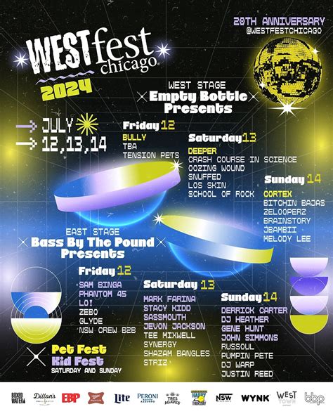 West Fest Chicago 2024 Lineup | Grooveist