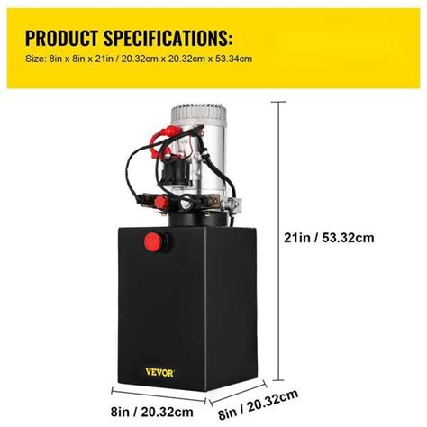 Buy Hydraulic Pump Double Acting Hydraulic Power Unit 12V DC Dump ...