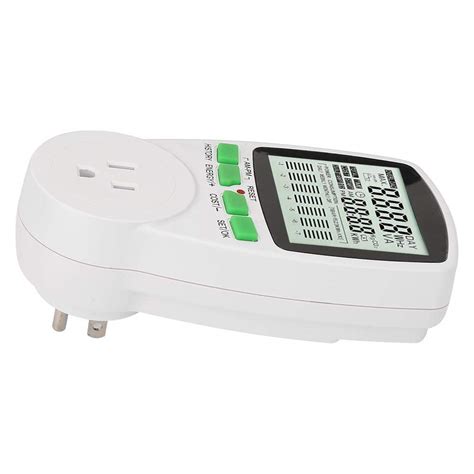 Buy eecoo Electricity Usage Monitor, 0.000KWh-9999 KWh Power Meter Plug ...
