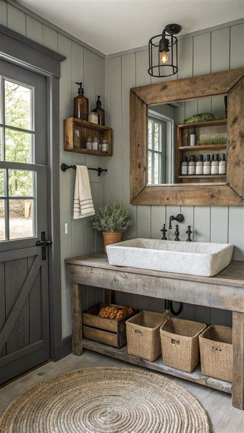 19 Dashing Small Farmhouse Bathroom Ideas to Inspire Your Next Makeover ...