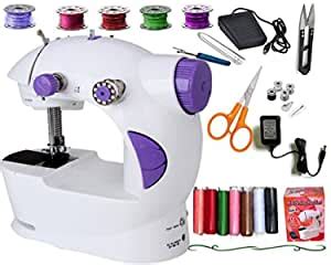 Vivir Plastic Ming H 4 in 1 Multifunctional Sewing Machine (Blue ...