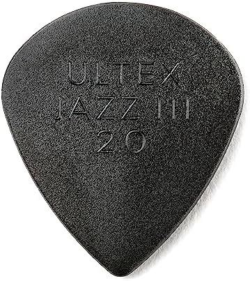 Jim Dunlop Guitar Pick Nylon Jazz III (24 PK) 47R3S : Amazon.in ...