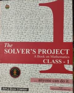 The solvers project a book on mathematics class 1: Buy The solvers ...