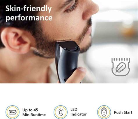 PHILIPS QT4005/15 Trimmer 45 min Runtime 21 Length Settings Price in ...