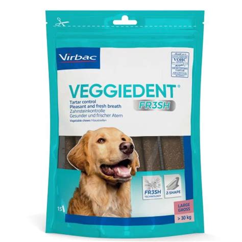 Buy Virbac Veggiedent Dental Chew For Large Dogs online at Supertails.com