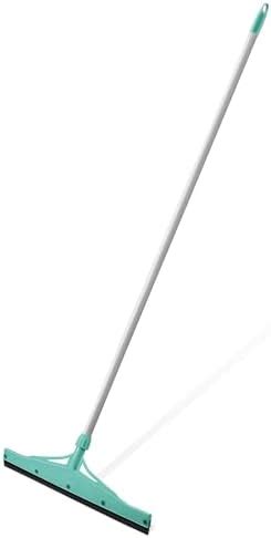 Spotzero By Milton Long Handle Floor Wiper, Aqua Green Rubber | Easy to ...