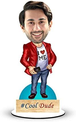 Foto Factory Gifts caricature personalized gifts for Men Cool Dude ...