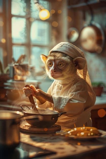 Monkey Cooking 的图像结果