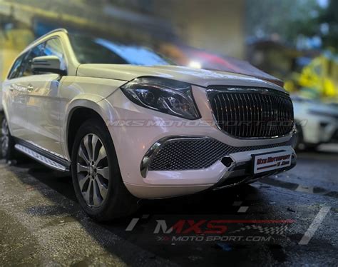 MXS4381 Mercedes GLS to Maybach Conversion Body Kit Aftermarket Kit for ...