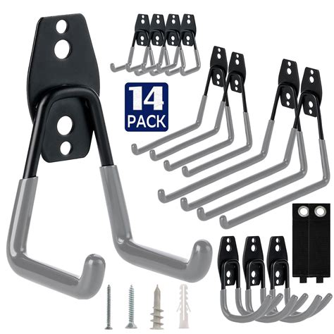 WFX Utility™ 14-Pack Utility Garage Hooks For Hanging- Heavy Duty ...
