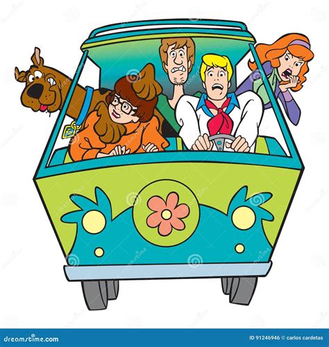 Scooby Doo Van Colour