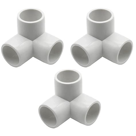 1 Inch 3 Way Sch 40 Pvc Fitting Elbow Connector | Desertcart INDIA