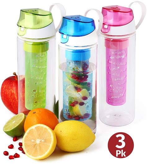 Glass Water Bottle Is Great For Fruit Infusion Chitchatmom
