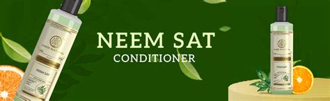 Buy Khadi Natural Neem Sat Hair Conditioner | Herbal Conditioner for ...