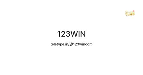 123WIN — Teletype