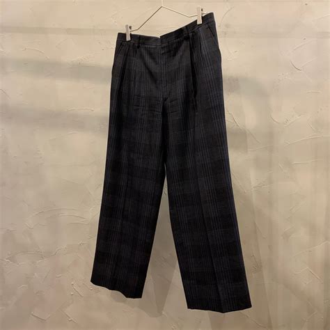 GIVENCHY / check pattern slacks / 90's | ROOM
