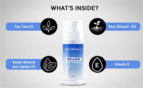 Men Deserve Beard Softener/beard softener for men/beard softener oil ...
