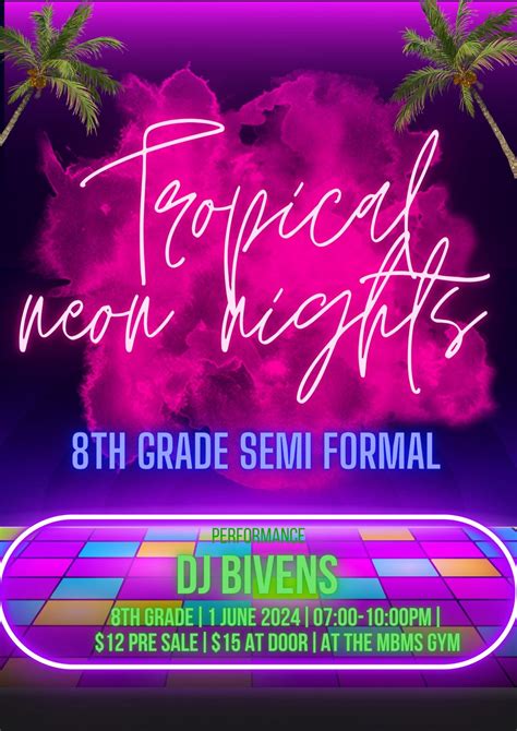 8th Grade Semi-Formal Dance, 269 Middle Street, Farmington, ME, United ...