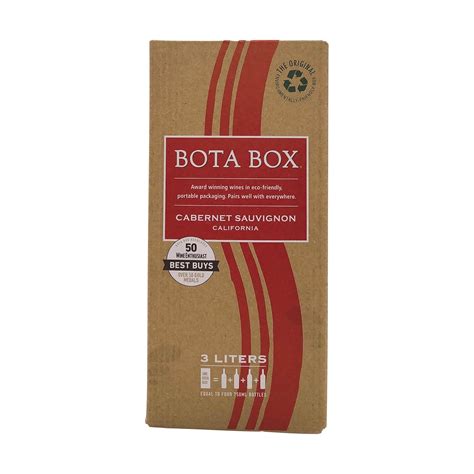 Bota Box Cabernet Sauvignon Box, 3 LT at Amazon's Wine Store