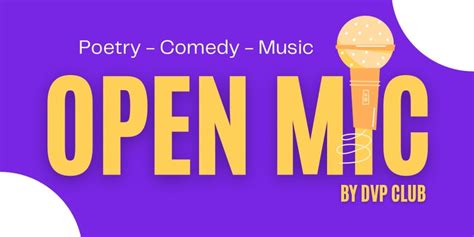 OPEN MIC by DVP Club Tickets, VARIETEA VADODARA, 5 July 2025 | AllEvents