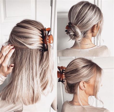 5 easy claw clip hairstyles you have to try – Artofit