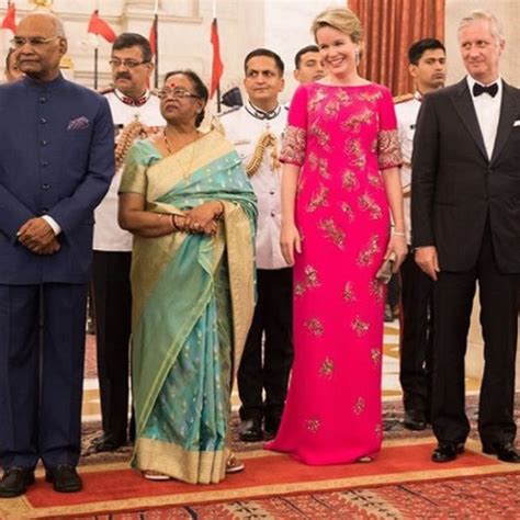 In pictures: Belgium's Queen Mathilde dresses elegantly during her trip ...