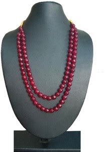 Ruby Necklaces - Buy Ruby Necklaces online at Best Prices in India ...