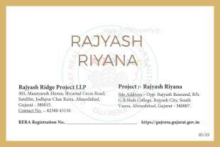 Rajyash Riyana | at Vasna, Ahmedabad