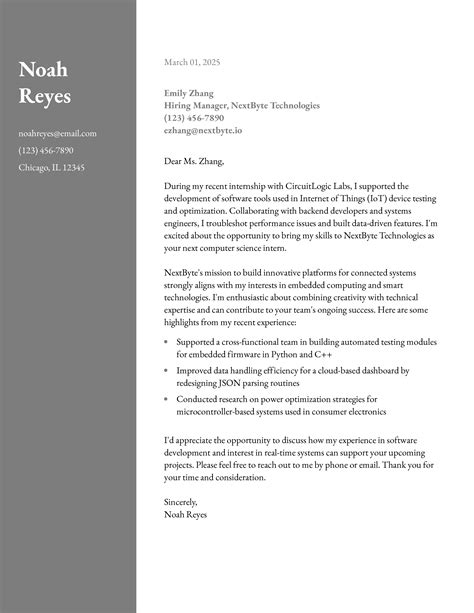 Image result for Computer Science Intern Resume Examples