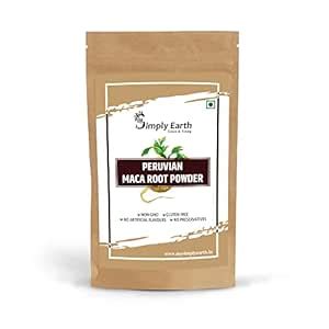 Simply Earth Peruvian Maca Root Powder | Boosts Energy and Immunity ...