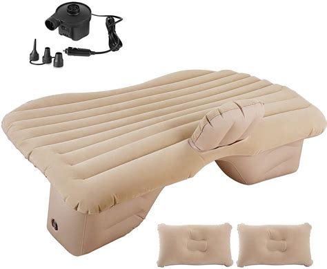 H HANUMANT ENTERPRISE Premium Car Air Mattress|Car Inflatable Bed with ...