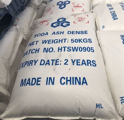 Sodium Carbonate Industrial Grade Soda Ash Light / Dense Na2co3 CAS 497 ...