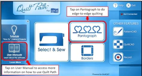 APQS Quilt Path Tutorials 的图像结果