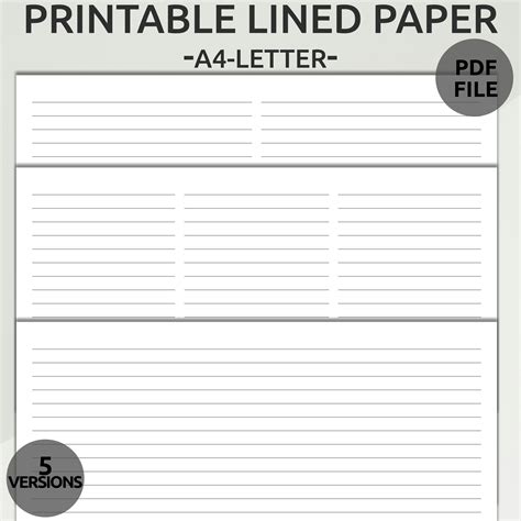 Image result for Note Paper Printable