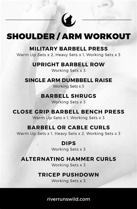 Workout Routine For Bigger Arms And Shoulders | EOUA Blog