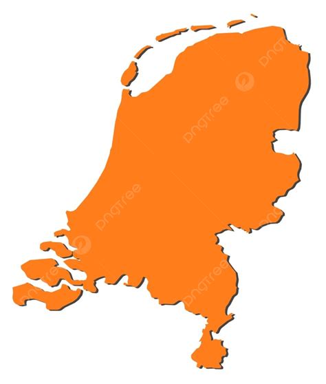 Map Of Netherlands Political Map Of Netherlands With The Several States ...