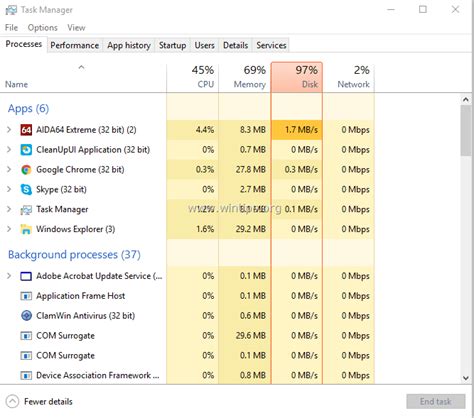 Image result for Computer High Disk Usage