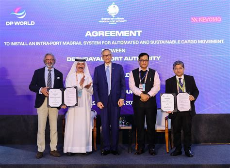 DP World, DPA and Nevomo Partner to Pilot MagRail at Deendayal Port