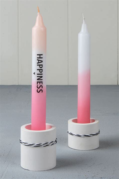 Dip Dye Kerzen – Bastelidee – Rayher