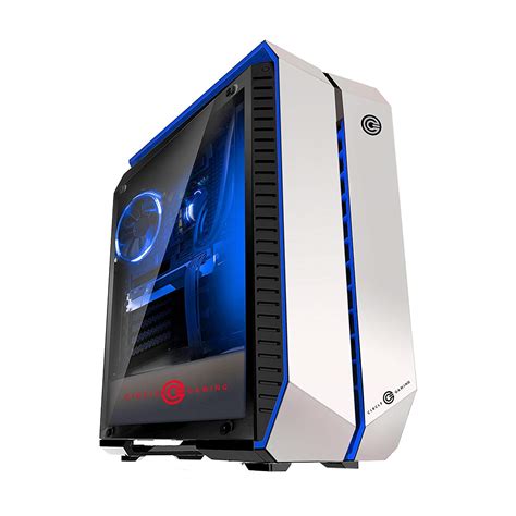 Amazon.in: Buy Circle Gaming Infernova Z Gaming White Blue ATX Mid ...