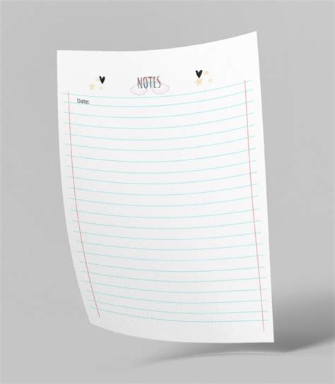Image result for Notepad Paper Printable