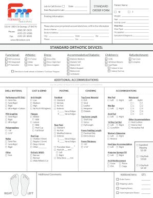 Image result for Standard Order Form