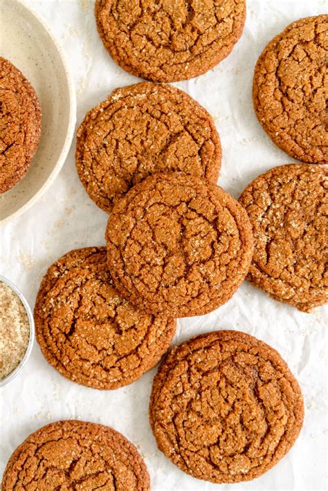 Ginger Snaps Recipe - Happy Muncher
