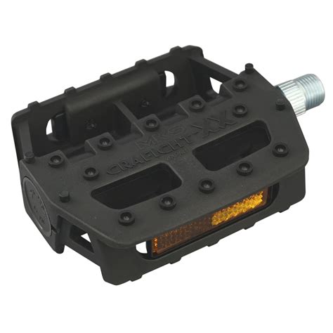 Buy Mikashima (MKS) Graphite XX Pedals, Made in Japan, 9/16 Cores, Left ...