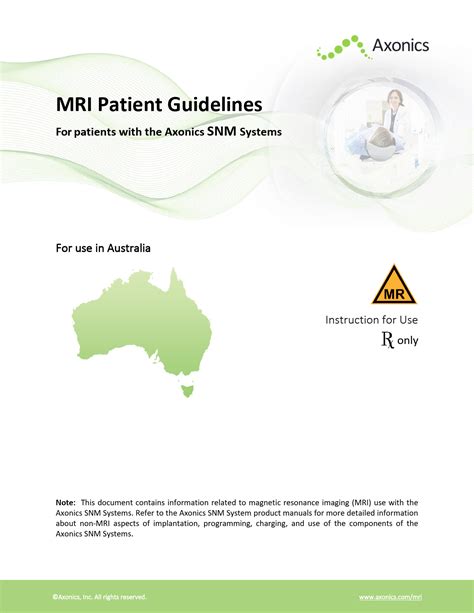 Axonics 2024 Sacral Neuromodulation Therapy User Guide