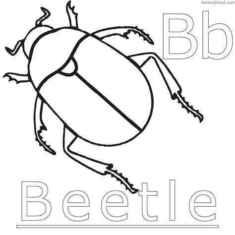 Free Blue Beetle Coloring Pages [2025]