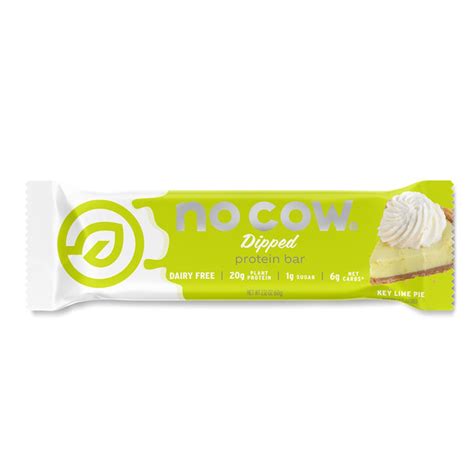 No Cow Protein Bar, Key Lime Pie, Dipped (2.12 oz) Delivery or Pickup ...