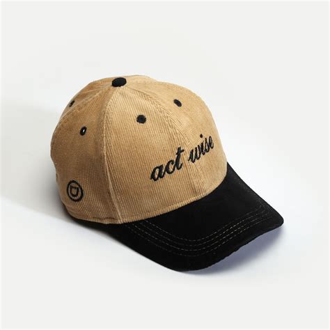 ACT WISE - Corduroy Cap | BY HUMANS