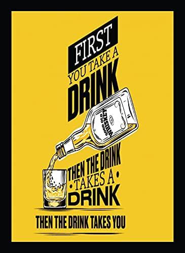Chaka Chaundh – Bar quotes frame - Whisky quotes frames - Bar poster ...