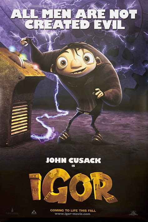 Igor 2008 U.S. One Sheet Poster - Posteritati Movie Poster Gallery